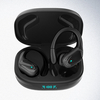 BX17 TWS écouteur Bluetooth V5.1 10mm pilote dynamique IPX5 étanche 600mAh Batterie LED lumière Type-C casque de sport