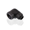 BYKSKI G1/4 Filetage Diam. 14mm Raccords de tuyaux rigides Raccords rotatifs à 90 degrés pour tubes rigides 4 bagues d’é