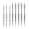 C210 C245 Soldering Iron Tips for JBC Sugon Aifen Aixun Stations Red Copper Stainless Steel Quick Heating Easy Installat