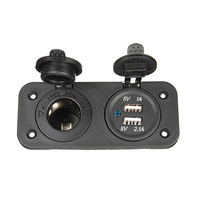 C834 5V 3.1A double chargeur de voiture USB prise allume-cigare pour tablette de téléphone portable