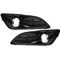 Cache-cadre de phare antibrouillard avant avec garniture gauche / droite pour Ford Fiesta 2013-2017