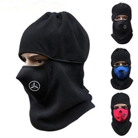 Cache-cou en molleton unisexe Foulards Snood Face Mask Ski Hat Cap