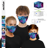 Cache-oreilles réglable masque anti-poussière enfant anti-buée adulte avec joint de filtre 2PC