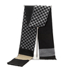 Cachemire imitation manches écharpes style britannique long foulard châle doux frange châle envelopper