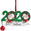 Cadeau de décoration de fête danniversaire de Noël 2020 ornements suspendus personnalisés