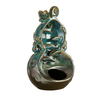 Cadeau de décoration de porte-encensoir de brûleur dencens de refoulement de cascade en céramique