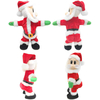 Cadeau de jouets électriques de père Noël de Noël de 14 pouces secouant la hanche chantant la danse