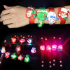 Cadeau de Noël lumineux poignet Bande Cartoon LED Flash Bracelet pour enfants cadeaux décoration jouets