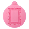 Cadre carré Fondant moule Silicone moule gâteau décoration outil multifonction cuisson accessoires