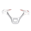 Cadre de garniture de volant argent pour VW Golf pour Jetta Santana pour POLO Tiguan Touran 2015-2020