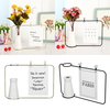 Cadre de photo Support en fer Porte-cartes avec mémo pour la maison Décorations pour le salon de la maison