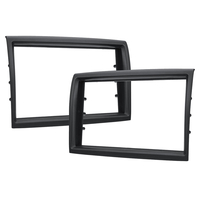Cadre de plaque de panneau 2 radio voiture radio fascia pour CITROEN PEUGEOT FIAT 2006+