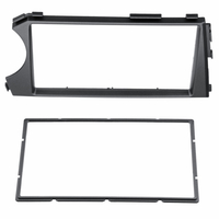 Cadre de plaque de panneau 2 radio voiture radio fascia pour SSANG YONG Actyon 2006-2009 conduite à gauche