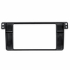 Cadre de plaque de panneau stéréo de voiture de 2 din pour BMW 3 séries E46 1998-2005