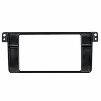 Cadre de plaque de panneau stéréo de voiture de 2 din pour BMW 3 séries E46 1998-2005