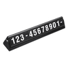 Cadre de plaque dimmatriculation de voiture universel Numéro de téléphone Numéro de plaque dimmatriculation au