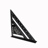 Cadre en aluminium de mitre de rapporteur de règle carrée de triangle de 7/12 pouces en aluminium mesurant