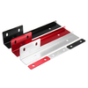 Cadre en aluminium de plaque dimmatriculation avant de voiture de Brused Support universel de support de support de