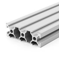 Cadre en aluminium dextrusion de profils de profilés en aluminium de T-Slot de 80mm de 350mm / 500mm pour la comman