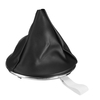 Cadre en plastique de couverture de démarrage de guêtre de pommeau de levier de vitesse noir pour Fiat 500c 2007-2015