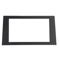 Cadre stéréo de voiture garniture de façade 2DIN pour Audi A4 B7 2002-2008 / A4 B6 2002-2006 / SEAT Exeo 2009+