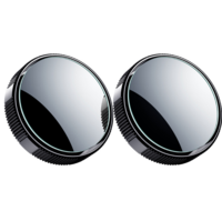 Cafele Car Inversion Réglage de Rotation 360 ° Angle mort convexe Vue arrière Miroir Verre