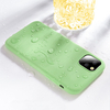 Cafele lisse antichoc Soft étui de protection en caoutchouc de silicone liquide étui de protection pour iphone 11 pro 5.
