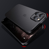 Cafele pour iPhone 12 Pro Max / 12 Mini / 12/12 Pro Etui mat ultra-mince Non jaune anti-empreintes digitales translucide