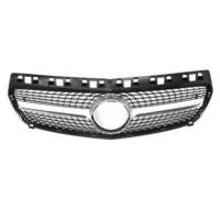 Calandre avant pour Mercedes Benz W176 Classe Black Diamond Design 2013-15