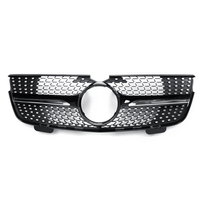 Calandre noire style losange noir pour Mercedes-Benz Classe GL X164 GL320 / 350/450