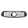 Calandre supérieure avant de style GTR en argent chromé pour Mercedes GLC Classe W253 GLC300 GLC350 GLC43 2020