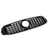 Calandre supérieure avant de style GTR en argent chromé pour Mercedes GLC Classe W253 GLC300 GLC350 GLC43 2020