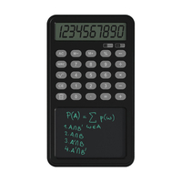 Calculatrice à 12 chiffres avec LCD tableau décriture main gauche tableau de dessin portable calculatrice de financ