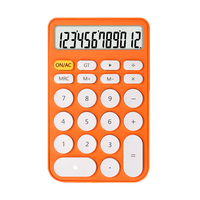 Calculatrice 12 chiffres grand écran Ultra mince calculatrice de comptabilité de bureau financier fournitures de papeter