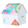 Calendrier 2019 Maison Pliante Table De Bureau Table De Rangement Boîte De Rangement Organisateur"idien