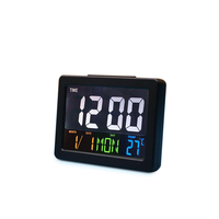 Calendrier Multifonction Cadeau Horloge Température Maison LCD Affichage De Bureau Électronique Numérique LED Grand Réve