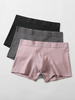 Caleçons boxeurs convexes en U en coton jacquard pour hommes