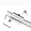Calibre de Vernier de marquage de 0-200mm avec la règle de jauge de jauge de marquage parallèle de carbure Scriber outil