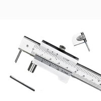 Calibre de Vernier de marquage de 0-200mm avec la règle de jauge de jauge de marquage parallèle de carbure Scriber outil