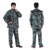 Camouflage Adulte Imperméable Costume Poncho Moto Randonnée Vêtements de Pluie Hauts Extérieurs + Pantalons
