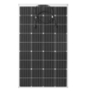 Camping de bateau de voiture de connecteur de panneau solaire monocristallin hautement flexible 130W 18V