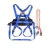 Camping en plein air escalade harnais de sécurité ceinture de sécurité bleu assis escalade rappel outil escalade accesso