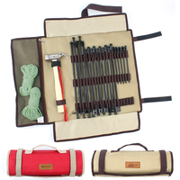 Camping Peg Bag Équipement Sac De Rangement Sac De Rangement De Poche Camping En Plein Air Escalade Tente Peg Sac De Ran