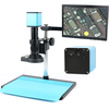 Caméra de Microscope dindustrie de mise au point automatique vidéo HDMI TF autofocus + objectif 180X à monture C +