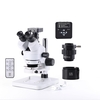 Caméra de Microscope USB 34MP 2K HD avec 56 LED Microscope stéréo trinoculaire léger Zoom 7X-45X Microscope de réparatio