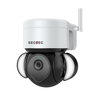 Caméra de projecteur sans fil SECTEC 2MP / 5MP Caméra de sécurité domestique WIFI avec vision nocturne automatique et in