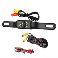 Caméra de recul de recul de vue arrière de voiture 170 ° HD Vision nocturne étanche 9LED
