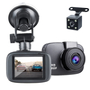 Caméra double objectif 4 `` 170 ° HD 1080P voiture DVR véhicule vidéo Vision nocturne G-Sensor