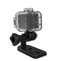 Caméra DVR de voiture SQ12 Mini 1080P FHD avec coque étanche
