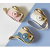 Caméra en bois pour enfants portables mini ornements de jouets éducatifs portables photographie accessoires mignons